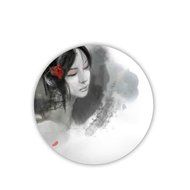 Generic Cup Coaster Made By Mdf Printed Asian Chinese Ink Painting Individuality N4