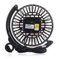 USB Desk Fan Small Personal Fan USB Powered with Two Speed, Metal Design and Quiet, 4" (Blue) N9