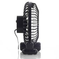 USB Desk Fan Small Personal Fan USB Powered with Two Speed, Metal Design and Quiet, 4" (Blue) N12