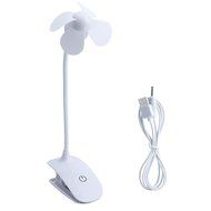 Kocome USB Clip on Fan Rechargeable Battery Home Office Desk Table Crib Cooling Fans (Pink) N6
