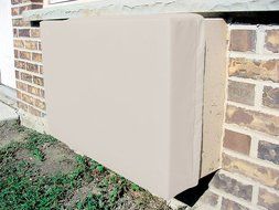 Indoor/Outdoor Air Conditioner Cover for Fedders, Coldpoint and Friederich Units - Width Range 26-3/4" to 27"... N2
