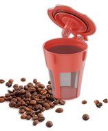 PureJava Reusable Carafe K Cup ~ Carafe Keurig Coffee Filter ~ Refillable, Reusable K Carafe ~ Crafted for K500...