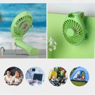 Megadream Portable USB Rechargeable 18650 Battery Operated Foldable Desk Personal Hand Held Cooling Fan with Big... N13