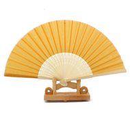 Chinese Folding Fan Retro Hand Fan Wedding Favors (White) N21