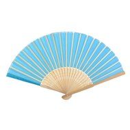 Chinese Folding Fan Retro Hand Fan Wedding Favors (White) N24