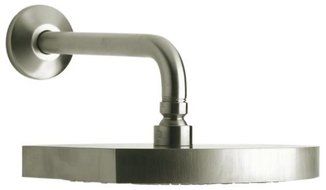 La Toscana 86PW750 Novello Wall Mount Shower Head with Arm and Flange, Brushed Nickel by La Toscana