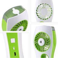 Monilon Mini Misting Fan Portable Cooling Humidifier USB Rechargeable Hydrating Fan with Built-in Battery Air... N11