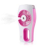 Monilon Mini Misting Fan Portable Cooling Humidifier USB Rechargeable Hydrating Fan with Built-in Battery Air... N12