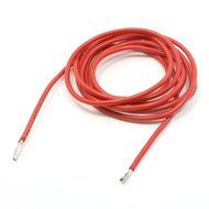 TOOGOO(R) Spare Part 14AWG High Temperature Resistant Red Silicone Wires 2M Long
