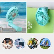 Megadream Portable USB Rechargeable 18650 Battery Operated Foldable Desk Personal Hand Held Cooling Fan with Big... N19