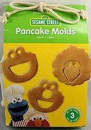 Sesame Street Pancake Mold Set 3 Pc Set