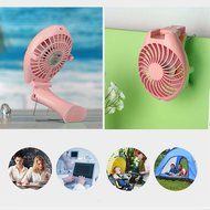 Megadream Portable USB Rechargeable 18650 Battery Operated Foldable Desk Personal Hand Held Cooling Fan with Big... N24