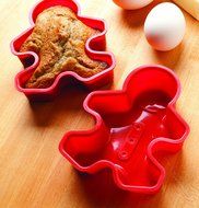 Silicone Gingerbread Molds - Set of 2 N2