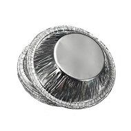 Yunko 250 Pcs Disposable Baking Circular Egg Tart Tins Mold Makers Cake Cups Foil Tart Pie Pans