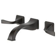 Brizo 65830LF-RB Virage Bathroom Faucet Double Handle Wall Mount with Metal Lever Handles, Venetian Bronze by...