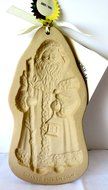 Brown Bag Cookie Art, Ltd. Ed. Old World Santa Mold, Snow Santa