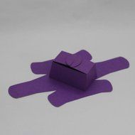 50PC Candy Box,Morecome Birdcage Flowers Laser Cut Favor Candy Box (Purple) N5
