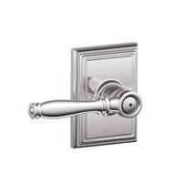 Schlage Lock Company F40BIR625ADD Polished Chrome Privacy Birmingham Privacy Door Lever Set with the Decorative...