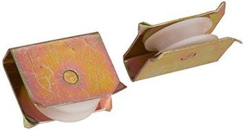 Slide-Co 17753 Showcase Window Roller Assembly with 9/16-Inch Concave Nylon Wheel,(Pack of 2) by Slide-Co