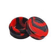 Red / Black Non Stick Silicone Oil Kitchen Container Jar + Bonus Enamel Pin Wholesale Pricing (5)