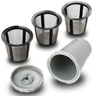 WOTOW Reusable Coffee Filter Set Replacement Filter for Keurig My K-cup style Filter Housing Fits B30 B40 B50...