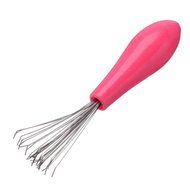 Coffee Machine Outlet Filter Net Angled Head Nylon Cleaning Brush Cleaner for Semi-automatic Espresso Coffee Maker... N7