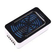 Chinatera Portable Rechargeable Mini Cooler Portable Air Conditioning Electric Cooling Fan(Runs on Batteries or... N7