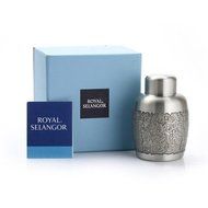 Royal Selangor Isthumus Home Collection Isthmus Airtight Pewter Tea/Coffee Caddy(Large) 18.3cm x16.5cm x12.7cm N3