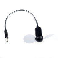 Coper &reg; Flexible USB Mini Cooling Fan Cooler For Laptop Desktop PC Computer New (Black) N16