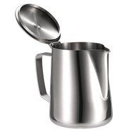 Anself Stainless Steel Milk Frothing Pitcher Coffee Foam Container Milk Cup Espresso Measuring Cups