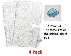 4 Pack Synonymous Replacement Bissell Powerfresh Pads for the Bissell Powerfresh 1940 Series Steam Mop &amp; Golden... N3