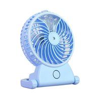 Humidifier Fan Handheld USB Mini Misting Cooling Fan Humidifier by eBerry&reg; (Blue) N12