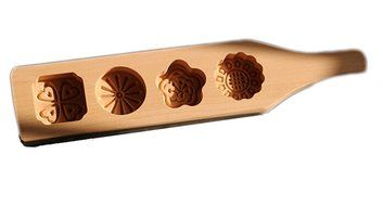 Woody Exquisite Carving Baking Molds Dessert Baking Cutter-A