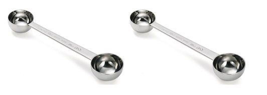 Tablecraft Coffee Scoop, Stainless Steel 1 Table Spoon