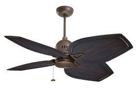 Emerson Ceiling Fans B80HCW 22-Inch Hand Carved Paddle Ceiling Fan Blades, Walnut, Indoor, Set of 4 Blades N3