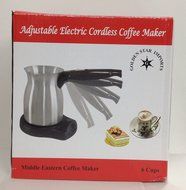 Adjustable Electric Cordless Coffee Maker