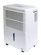 PerfectAire PAD50 50 Pints/Day Dehumidifier, Adjustable Humidistat, Timer, Washable Filter, 3000 Sq Ft Coverage N2