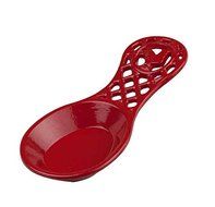 Hds Trading SR44176 Cast Iron Rooster Spoon Rest, Blue