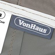 VonHaus Air Conditioning Cover, Square - &lsquo;The Storm Collection&rsquo; Premium Heavy Duty Waterproof Outdoor Protection... N3