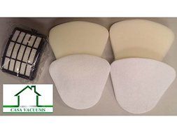 2 Pack Shark Navigator Lift-away Nv350 Nv351, Nv352, Nv355, Nv356, Nv357 Pre-filter Foam and Felt + 1 Hepa Filter...