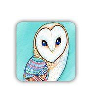 Generic Unique Have Cute Funny Owl Cup Mat Mdf Material