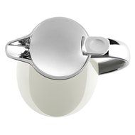 Emsa Campo Stainless Steel Thermal Carafe with Glass Liner, 34 oz, White N2