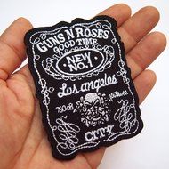Guns N Roses Patches Rock Music Band Patches Embroidered Iron/sew on Patch to Cloth, Jacket, Jean, Cap, T-shirt... N2