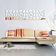 EverTrust(TM) new big 3d wall stickers decor modern acrylic living home large mirror still life surface wall sticker... N4