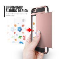 iPhone 7 Plus Case,Inspirationc Dual-Layer Hybrid Armor Wallet Case for iPhone 7 Plus 5.5 Inch--Black N25