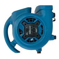XPOWER Freshen Aire P-260AT 1/5 HP Mini Scented Air Mover Fan Dryer with Power Outlets &amp; Timer N5