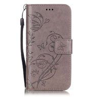 For iPhone 7 Case,iPhone 7 Leather Case,iPhone 7 Cover,Candywe [Gold] [Wallet]Leather Protective Stand Case For... N27