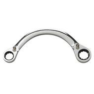 GearWrench 9854 15mm x 17mm Half-Moon Double Box Ratcheting Wrench by GearWrench