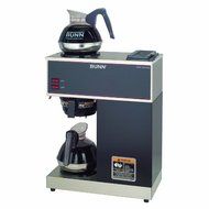 BUNN VPR-2EP 12-Cup Pourover Commercial Coffee Brewer Plus 2 Easy Pour Commercial Decanters