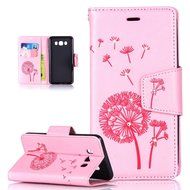 Galaxy J7 2016 Case,Galaxy J7 2016 Cover,ikasus Glitter Diamond Embossing Flowers Lily Butterfly PU Leather Flip... N7